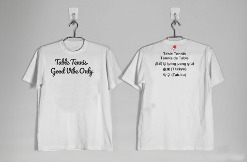 Camiseta de Tênis de Mesa TT Vibe 2