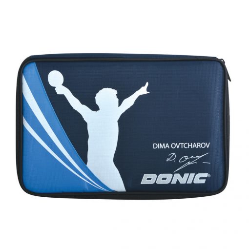 Raqueteira Grande para Tênis de Mesa Cover Ovtcharov Plus Azul Donic Schildkrot