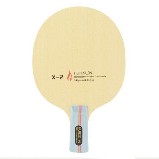 Raquete X-2 com 02 Folhas de Carbono Classineta de Tênis de Mesa Huieson - Imagem 3